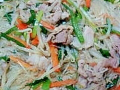 はるさめと豚肉のアジアン炒め☆